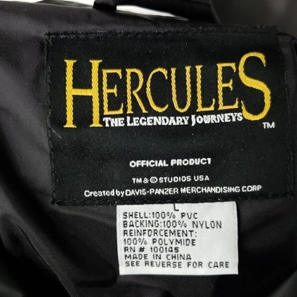 Vintage Hercules Rain Jacket Mens Size Large 90s Legendary Journeys Packable NEW